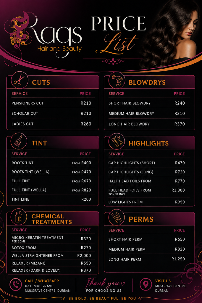 pricelist